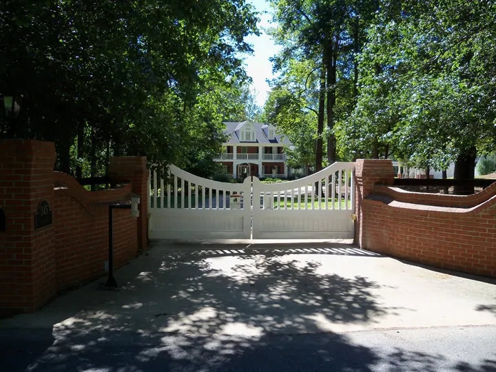 New automatic gate installed by The Gate Doctor® in Atlanta