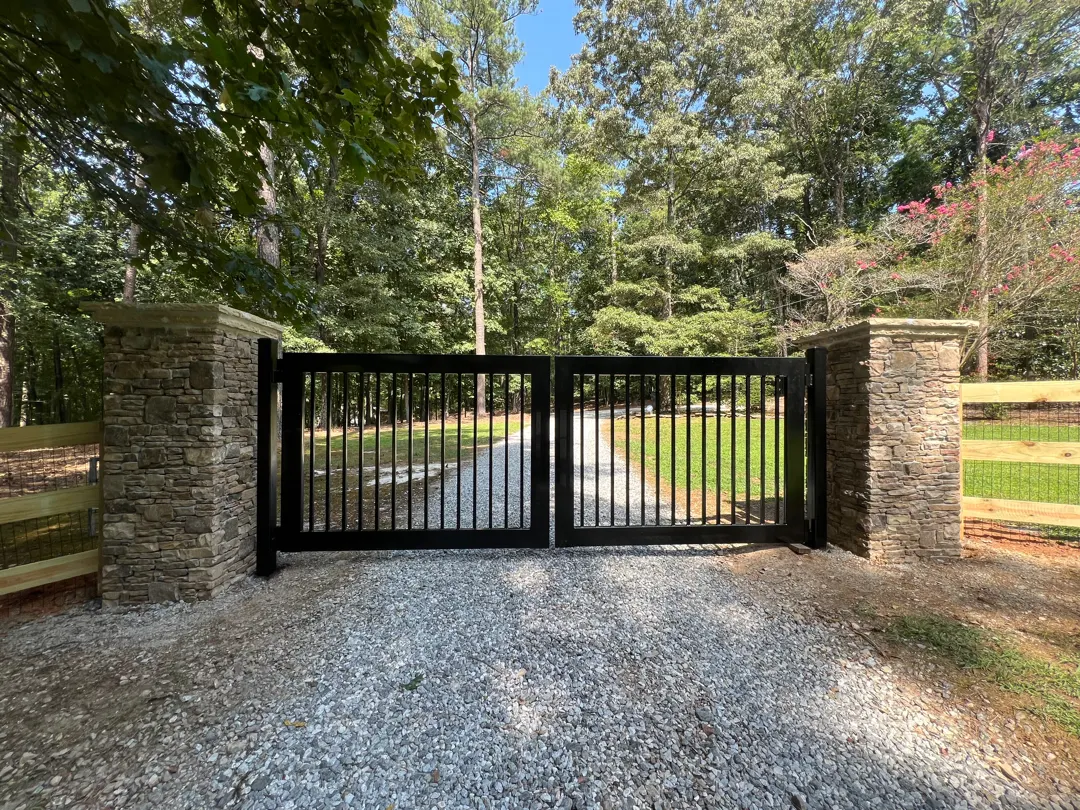 Square Black Gate